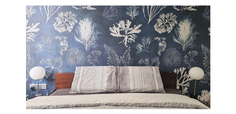 Under the sea mood bedroom